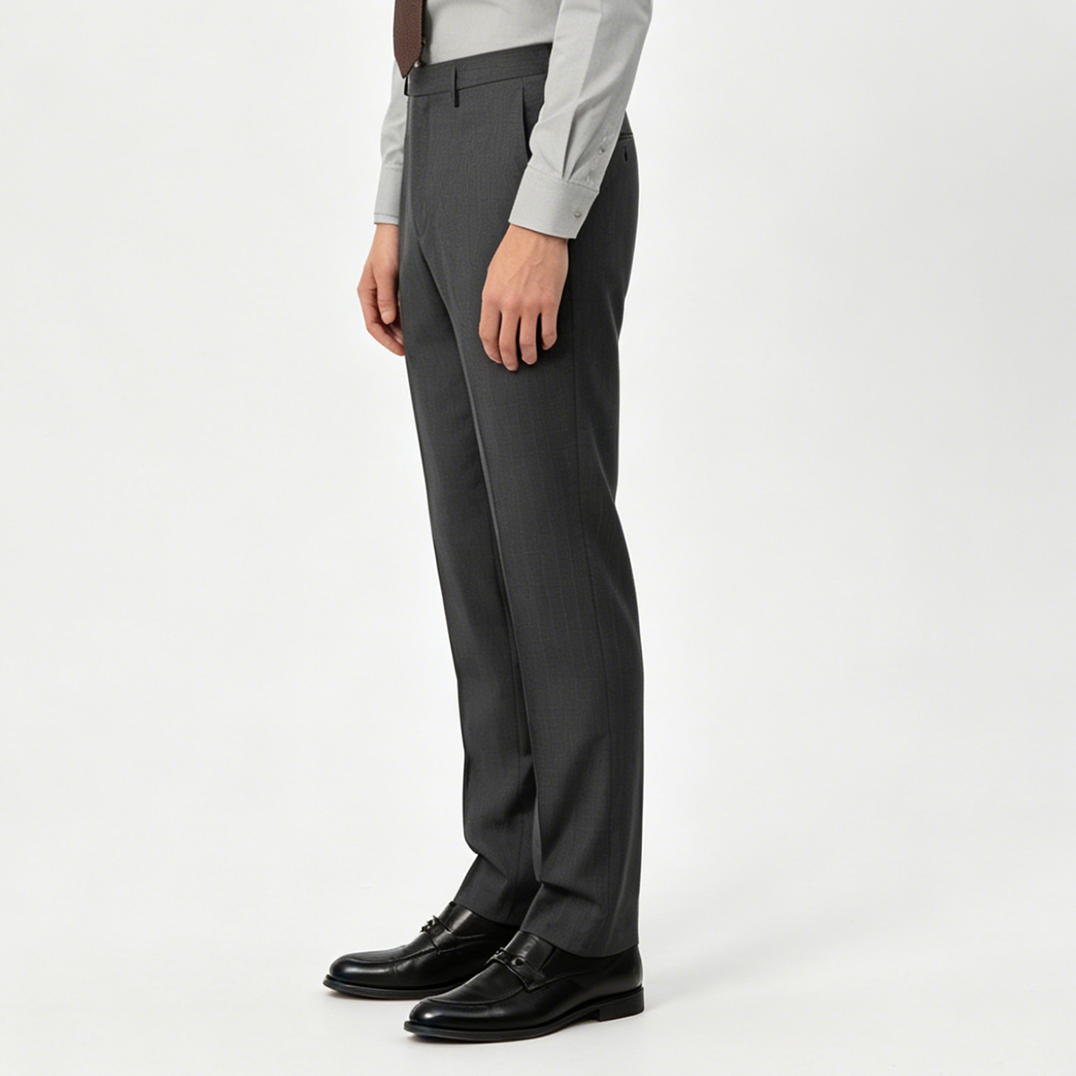 Green Zegna‑Traveller Pure‑Wool Half‑Canvas Two‑Piece Suit