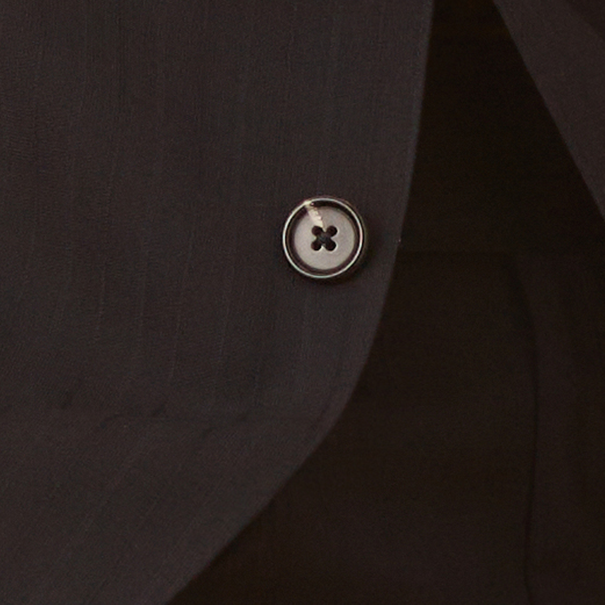Navy Mini Herringbone Two-Piece Suit