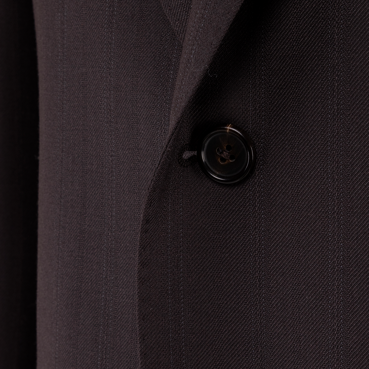 Warm Gray Wool‑Polyester‑Modacrylic Half‑Canvas Single‑Breasted Jacket