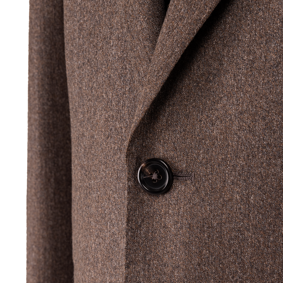 Gray Striped Stretch Wool‑Blend Single‑Breasted Two‑Piece Suit