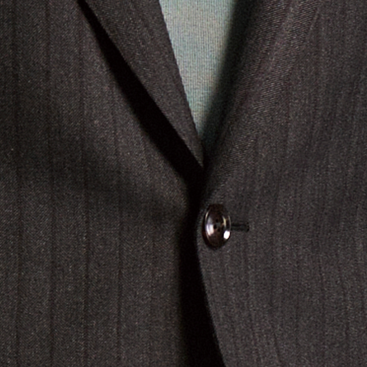 Navy Wool-Worsted Silk Single-Breasted Two‑Piece Suit