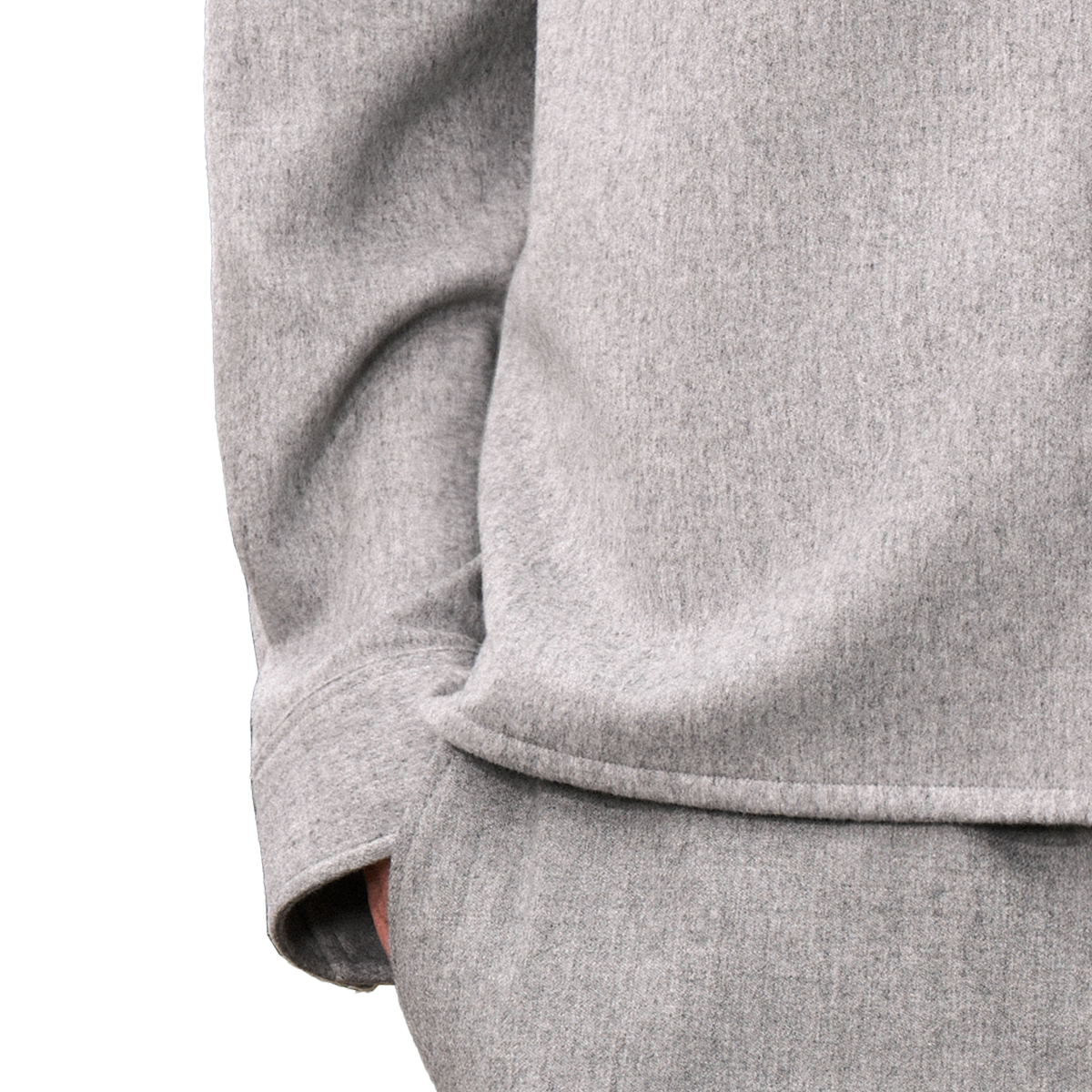 Gray 5‑Button 7cm Point Collar Jacket