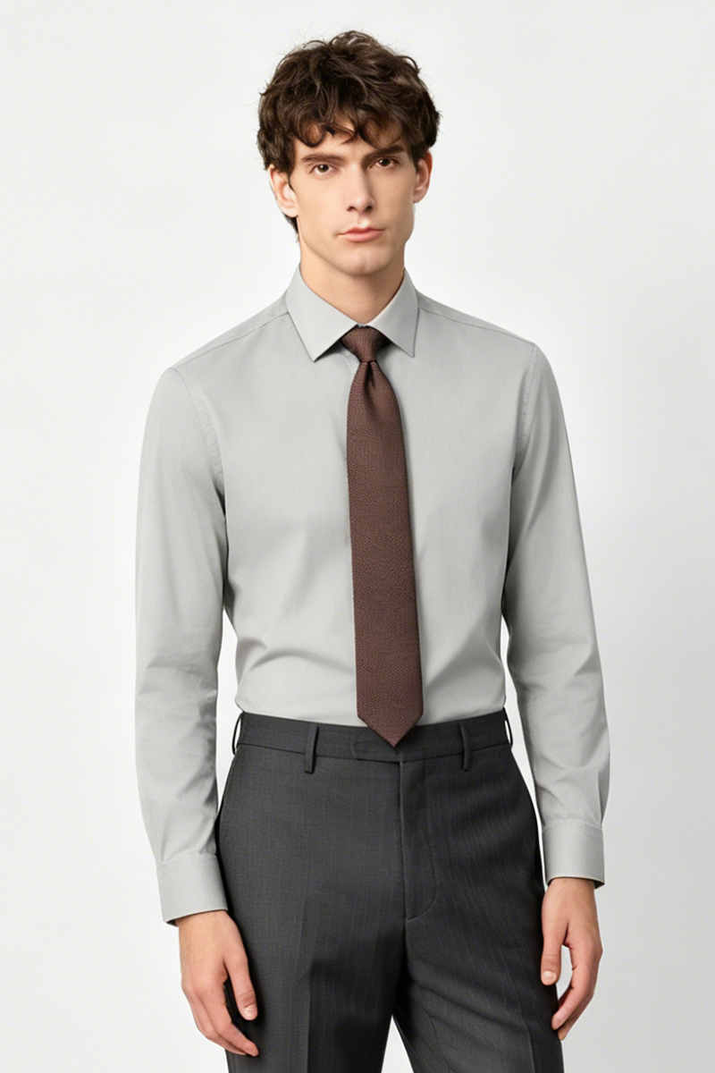 Green 5A‑Antibacterial Modal‑Blend Men's Shirt