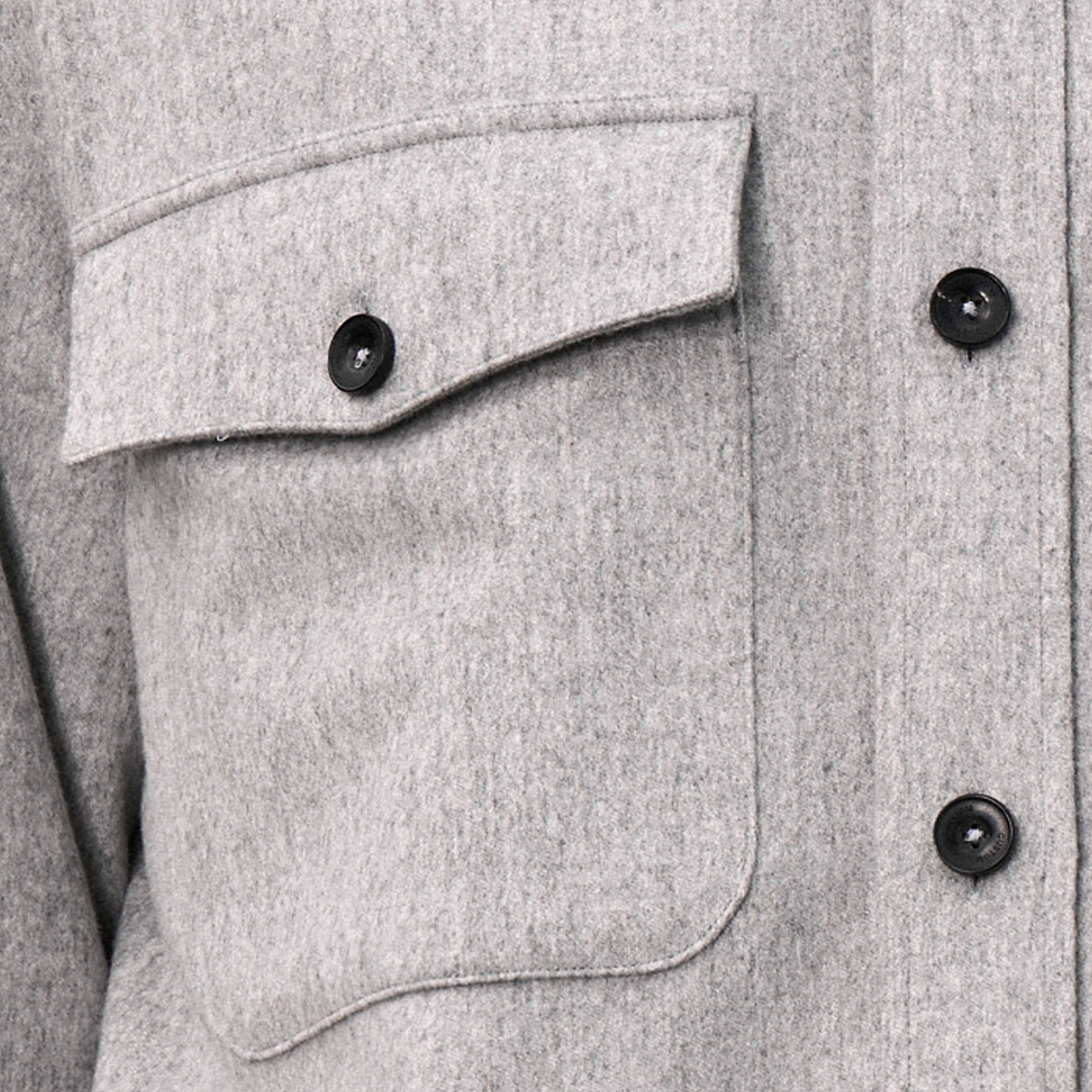 Gray 5‑Button 7cm Point Collar Jacket
