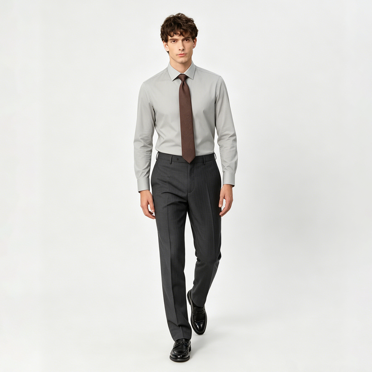 Green 5A‑Antibacterial Modal‑Blend Men's Shirt