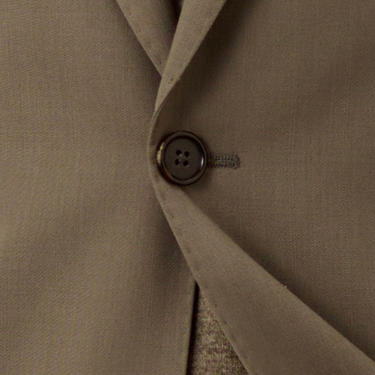 Brown Hidden Check Two-Piece Suit