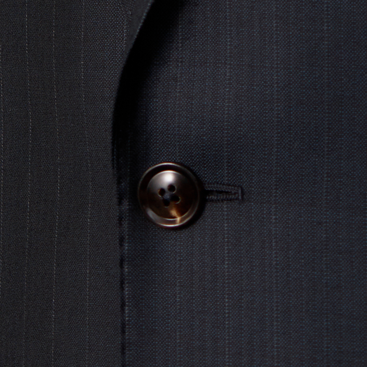 Navy Zegna‑Trofeo Pure‑Wool Half‑Canvas Two‑Piece Suit