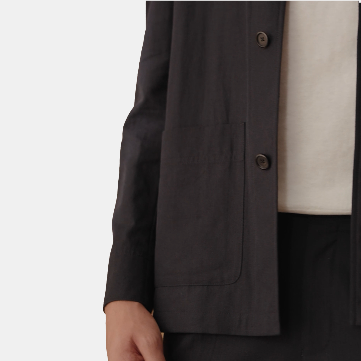 Navy Linen Cotton Stretch Cooling Slim Fit Casual Casual Blazer